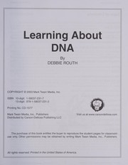 Learning About DNA, Grades 4 - 8