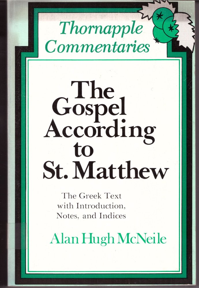 Gospel According to St. Matthew