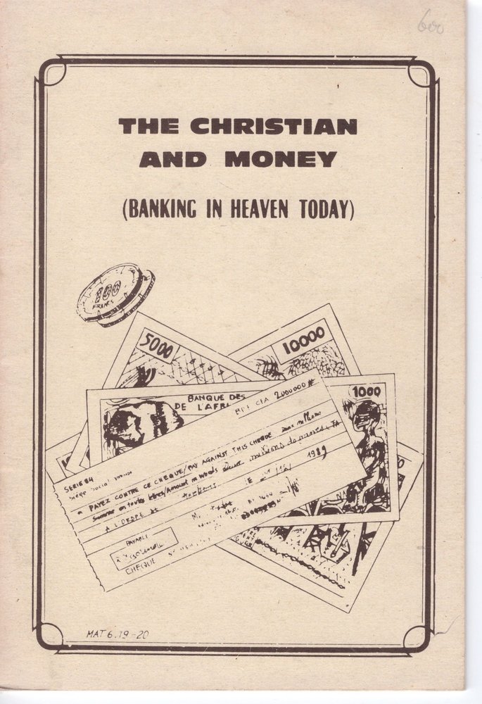 The Christian And Money