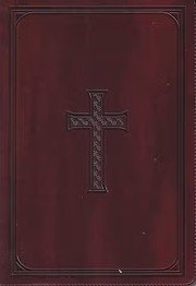 KJV Holy Bible, Super Giant Print Faux Leather Red Letter Edition - Thumb Index & Ribbon Marker, King James Version, Burgundy (KJV Super Giant Print Editions)