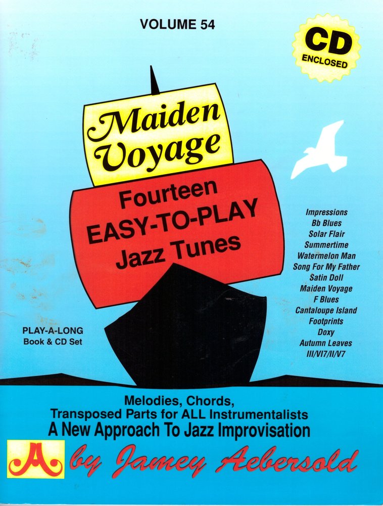 Maiden Voyage: Fourteen Easy-To-Play Jazz Tunes, Volume 54 
